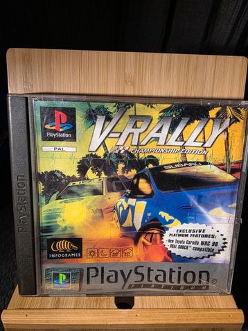 V-Rally Championship Edition - PS1 beschikbaar voor biedingen
