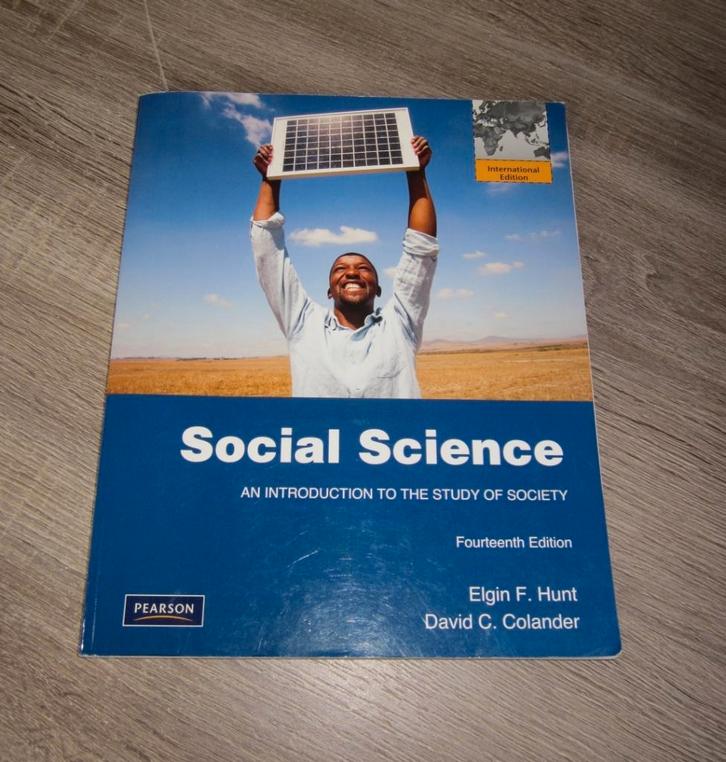 social science an introduction to the study of society 14th, Boeken, Studieboeken en Cursussen, Gelezen, WO, Alpha, Ophalen of Verzenden