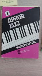 Junior jazz Herman Beeftink deel 1 en 2 piano lesboek boek, Ophalen of Verzenden, Gelezen, Instrument, Herman beeftink