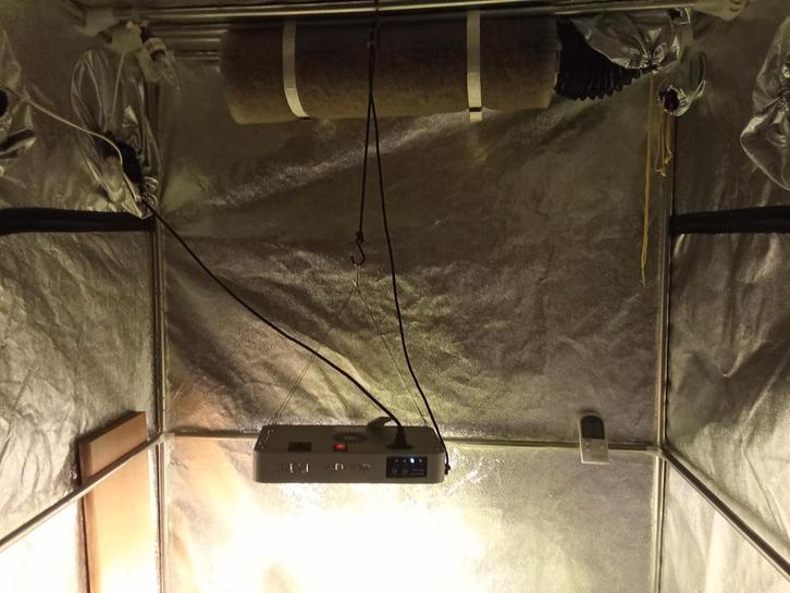 Kweektent compleet, Tuin en Terras, Kweekspullen, Zo goed als nieuw, Kweektent, Ophalen