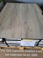 Pvc Click Pvc Klik castle Oak - 54 m2 (Nieuw), Ophalen of Verzenden, Nieuw, 75 m² of meer, Laminaat