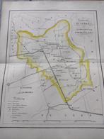 21 Zuidhorn Exverd Niezijl Oldekerk Den Horn Litho 1862, Antiek en Kunst, Kunst | Litho's en Zeefdrukken, Ophalen of Verzenden