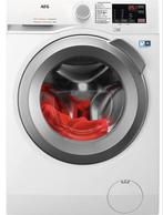 2e hands AEG LF62CS86 ProSense Droger, Ophalen, Zo goed als nieuw, 1200 tot 1600 toeren, 85 tot 90 cm