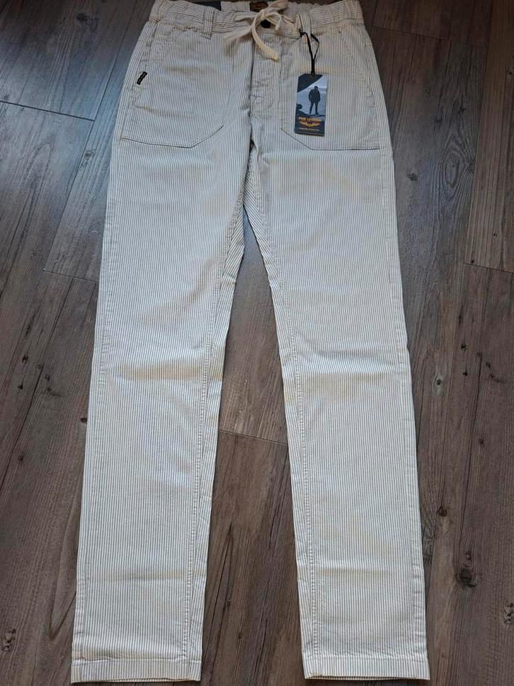 PME LEGEND Liftmaster linnen broek W32 L34, Kleding | Heren, Spijkerbroeken en Jeans, Nieuw, W32 (confectie 46) of kleiner, Overige kleuren
