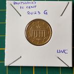 10 eurocent 2023 G Duitsland UNC, Ophalen of Verzenden, Duitsland, 10 cent