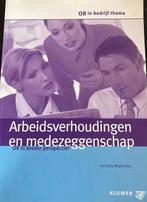J.E. Wigboldus - Arbeidsverhoudingen en medezeggenschap, Ophalen of Verzenden, Zo goed als nieuw, J.E. Wigboldus