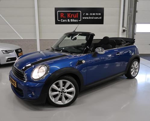 Mini Mini Cabrio 1.6 One Chili Sportstoelen Airco-ecc Half L, Auto's, Mini, Bedrijf, Te koop, Cabrio, ABS, Airbags, Airconditioning