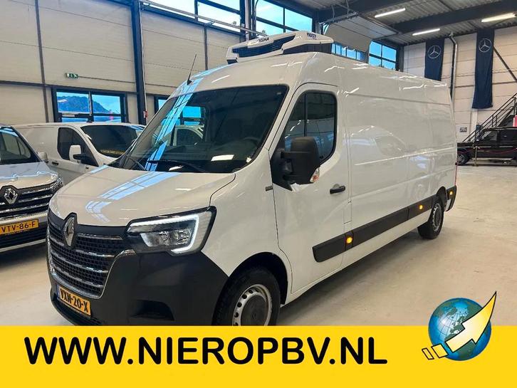 Renault Master 2.3DCI L3H2 KOEL/VRIES + Stekker Airco Navi C, Auto's, Bestelauto's, Bedrijf, Te koop, Renault, Diesel, Euro 6