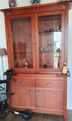 Kast met glasdeuren,hoog 181 rest zie omschr., Ophalen, Gebruikt, 100 tot 150 cm, 150 tot 200 cm