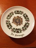 Gien Kaasborden 4 stuks doorsnede 18,5 cm, Ophalen of Verzenden