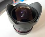 Samyang (Canon EF-S) fisheye lens 8mm 1:3.5 UMC objectief, Audio, Tv en Foto, Ophalen of Verzenden, Zo goed als nieuw, Groothoek Fisheye-lens