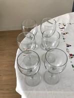 6 stuks wijnglazen, Verzamelen, Glas en Borrelglaasjes, Ophalen, Zo goed als nieuw, Overige typen
