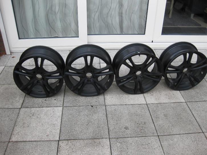 Velgen Mazda CX5 Zwart, Auto-onderdelen, Banden en Velgen, Velg(en), Winterbanden, 17 inch, 225 mm, Personenwagen, Gebruikt, Ophalen of Verzenden