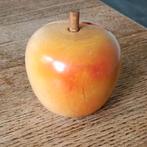 Vintage houten appel spaarpot Frans?, Verzamelen, Spaarpotten, Gebruikt, Ophalen of Verzenden