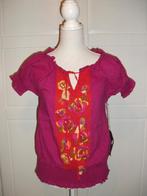Moksha nieuwe cyclaam roze ibiza kraaltjes blouse top L, Maat 42/44 (L), Ophalen of Verzenden, Roze, Nieuw