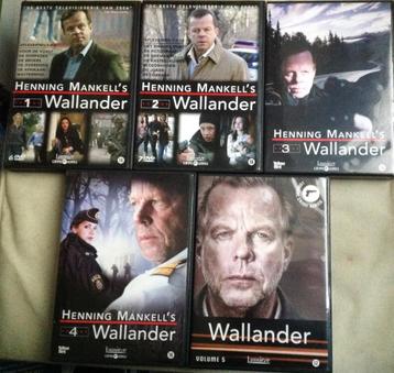 Henning Mankell's Wallander Compleet (32DVD's)  Zweden beschikbaar voor biedingen