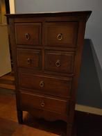 Deftig ladekastje, koloniale look, Huis en Inrichting, Kasten | Ladekasten, Ophalen, Gebruikt, 5 laden of meer, Koloniaal