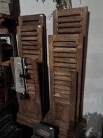 Houten louvre luiken 
65cm €29,50
75cm €36,5, Ophalen of Verzenden, Nieuw