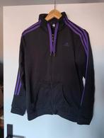 Adidas vest zwart paars maat 42, Adidas, Zwart, Maat 42/44 (L), Ophalen of Verzenden