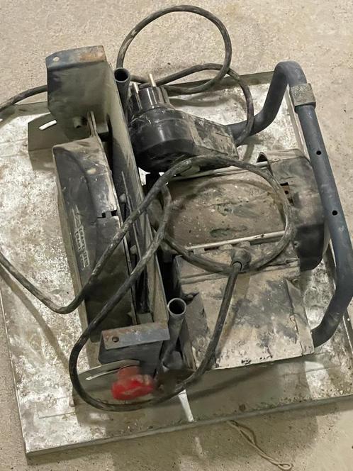 Vloerzaagmachine / Sleuvenzaag – Werkend – Voor Beton/Steen, Doe-het-zelf en Verbouw, Gereedschap | Handgereedschap, Zo goed als nieuw