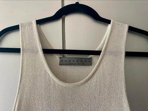 Zucchero: Jurkje, zilvergrijs!, Kleding | Dames, Jurken, Zo goed als nieuw, Maat 36 (S), Zwart, Boven de knie, Verzenden