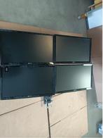 4 stuks Neovo 24 inch monitor, model L-W24, op standaard e23, VGA, Gebruikt, Full HD, Ophalen of Verzenden