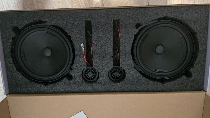 2019-2023 VW ARTEON FRONTDOOR SPEAKERS COMPLETE SET !, Auto diversen, Autospeakers, Gebruikt, Ophalen of Verzenden