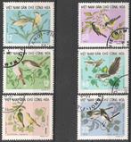 Vogel serie 6 stuks O. ADV. no.85 X., Postzegels en Munten, Postzegels | Thematische zegels, Dier of Natuur, Verzenden, Gestempeld