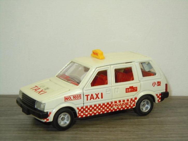 Nissan Prairie Taxi - Tomica Dandy 30 Japan 1:43, Hobby en Vrije tijd, Modelauto's | 1:43, Zo goed als nieuw, Auto, Overige merken