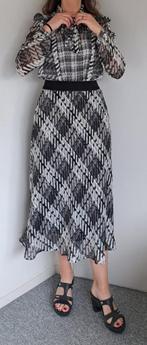 Stijlvol Caroline Biss Setje | Blouse & Rok | Maat 38 / M, Maat 38/40 (M), Kostuum of Pak, Zwart, Ophalen of Verzenden