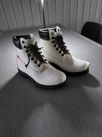Nieuwe Timberlands mt 42 wit leder, Boots, Nieuw, Ophalen of Verzenden, Wit