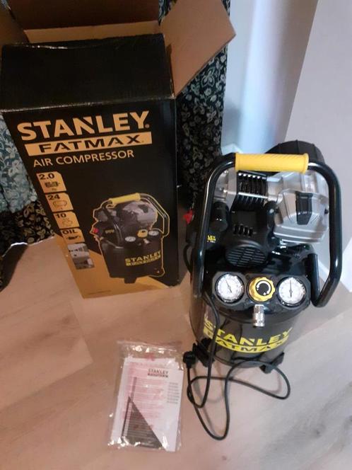 De Stanley Fatmax HY227/10/24V luchtcompressor nieuw, Doe-het-zelf en Verbouw, Compressors, Nieuw, 6 tot 10 bar, Minder dan 25 liter