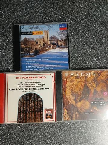SETJE VAN 3 CD'S MET PSALMEN beschikbaar voor biedingen