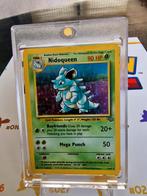 Pokemon Nidoqueen HOLO Jungle set (Engels) #7/64# WOTC, Ophalen of Verzenden, Gebruikt, Losse kaart