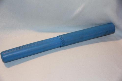 Vintage breinaaldenkoker blauw plastic, ook voor haaknaalden, Hobby en Vrije tijd, Breien en Haken, Gebruikt, Breien of Haken