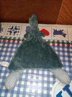 Konijn knuffeldoekje kruidvat groen met knisper in oreni, Ophalen of Verzenden, Zo goed als nieuw, Konijn