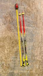 Leki skistokken 100 cmd met klik trigger systeem, Gebruikt, Stokken, 100 tot 140 cm, Skiën
