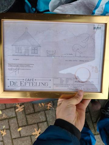 Efteling Café Tekening nummer 12 van de 20 beschikbaar voor biedingen