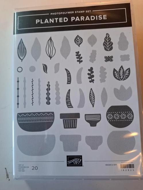Stampin up stempels: planted paradise, Hobby en Vrije tijd, Stempelen, Zo goed als nieuw, Ophalen of Verzenden