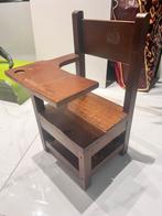 Antieke schoolbank, Antiek en Kunst, Ophalen of Verzenden