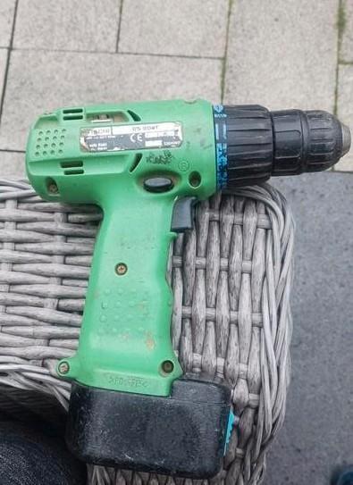 Hitachi DS 9DVF Boormachine - Gebruikt, Doe-het-zelf en Verbouw, Gereedschap | Boormachines, Gebruikt, Boormachine, Ophalen of Verzenden