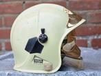 Brandweerhelm brandweer MSA, Ophalen of Verzenden, Landmacht, Nederland, Embleem of Badge