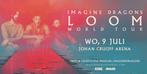1x Imagine Dragons - Zitplaats - Amsterdam, Eén persoon, Juli