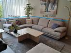 Bankstel beige merk Natuzzi, Huis en Inrichting, Banken | Bankstellen, Ophalen, 250 tot 300 cm, Gebruikt, Hoekbank