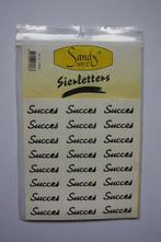 4 st. Sandy-art succes sierstickers zwart 8508, Hobby en Vrije tijd, Verzenden, Nieuw, Overige thema's, Overige typen