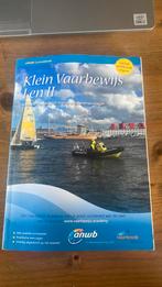 Boek vaarbewijs ANWB, Ophalen of Verzenden, Zo goed als nieuw, Niet van toepassing