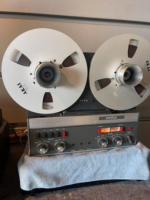 Zeer mooie revox a77 mk3 3-motor 4 track tape deck 26cm, Audio, Tv en Foto, Bandrecorders, Bandrecorder, Ophalen of Verzenden