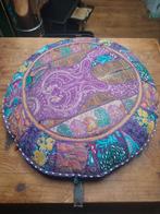 Behemian oosterse vloerkussen / meditatiekussen (70 cm), Huis en Inrichting, Ophalen, Gebruikt, Vierkant