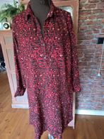 Lange blouse maat l xl rood panterprint, Kleding | Dames, Maat 46/48 (XL) of groter, Ophalen of Verzenden, Zo goed als nieuw, Boven de knie