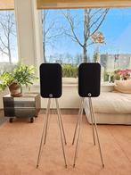 Q Acoustics Concept 30 + FS75 stands - zo goed als nieuw!, Zo goed als nieuw, 60 tot 120 watt, Front, Rear of Stereo speakers